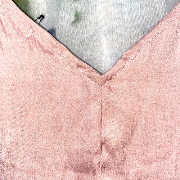 NWT HELLO NITE! 2-TIER BLUSH CAMI SZ M SEE MEASUREMENTS - Picture 9 of 11